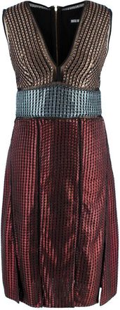 House Of Holland Tricolour Mosaic Dress Size XS