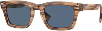 Burberry Be 4403 409680 Zonnebril - Heren - Zonnebrillen - Bruin - 51 MM - Accessoires