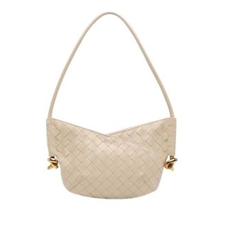 Bottega Veneta Pre-owned Shoulder Bags, female, White, Size: ONE SIZE Pre-owned Baby Solstice Shoulder Bag