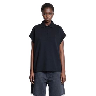 Saint Laurent Cassandre Polo in Piqu&eacute;