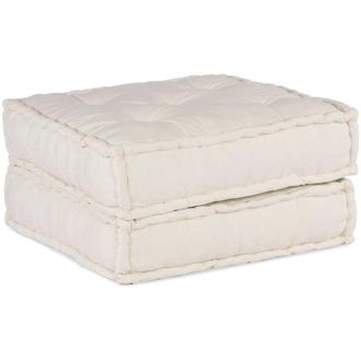 vidaXL Sof&aacute; Modular De Tela Color Crema 70x70x36 Vidaxl