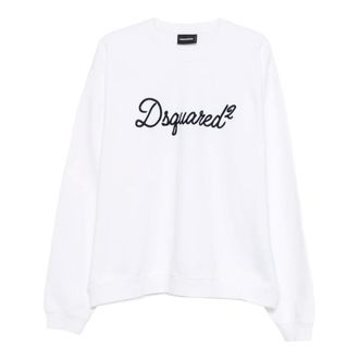 Dsquared2 Uomo, Felpe, Bianco, M, new