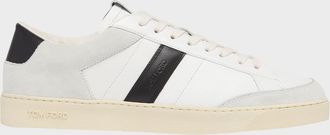 Tom Ford Men & apos;s Blake Leather Low-Top Sneakers