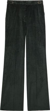 Gabriela Hearst Vesta Straight-leg Corduroy Trousers - Green - 46 (UK14 / L)