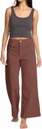 Billabong Free Fall Cord Pant In Espresso