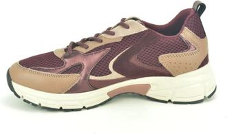 Gabor Bordo +Mesch Runner N. DZ - Dames - Sneakers - Veelkleurig - 34 EU - Schoenen