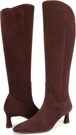 Naturalizer Womens Deesha-Wide Calf Boot Knee High, Mahogany, 9.5 X-Wide