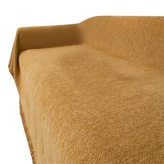 OEM Funda De Sof&aacute; Suave Y C&aacute;lida, Para Quedarse - D Caramelo Naranja
