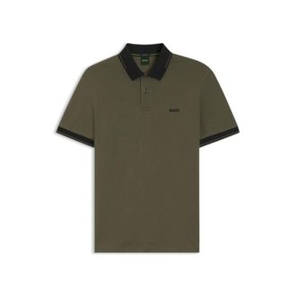 BOSS Slim-fit cotton polo shirt