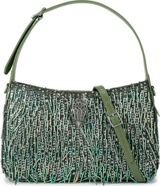 Kurt Geiger Bong Shoulder Bag in Dark Green at Nordstrom Rack