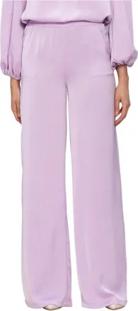 Ydence Ydence, Broeken, Dames, Paars, M, Polyester, Wendy Pants