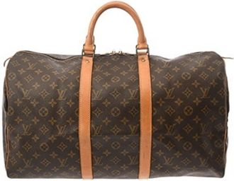 Louis Vuitton Brown Monogram Boston Bag (Pre-Owned)