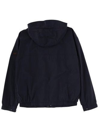 HUGO BOSS Relaxed Fit Polyamide Jacket - Blue