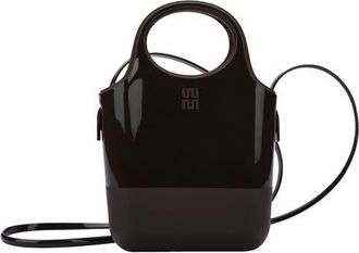 Melissa Ultra Crossbody Bag in Clear Brown at Nordstrom