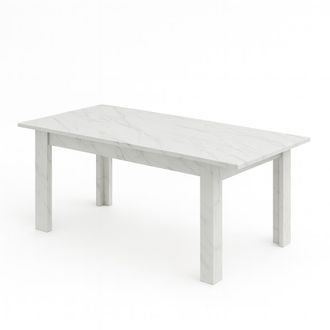 Decorspace Tavolo gliese Con Gambe E Piano In Mdf, Design Moderno, Per Arredo Interno 137/185 X 90 H 76 Cm -rovere