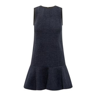 Pinko Pinko, Kleedjes, Dames, Blauw, XS, Katoen, Arrosto Dress