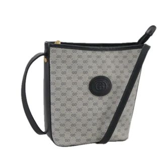 Gucci Pre-owned Bucket Bags, female, Blue, Size: ONE SIZE Pre-owned Vintage Bucket Bag