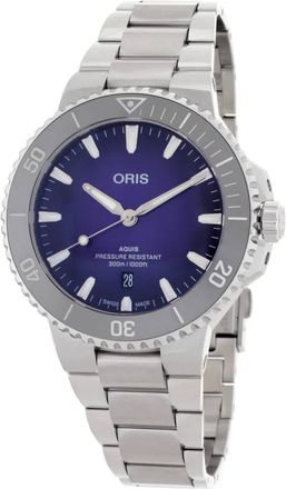 Oris Aquis Date Automatic Purple Dial Watch 01 733 7789 4158-0782304PEB
