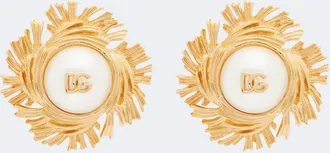 Dolce & Gabbana DG clip-on earrings