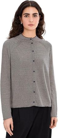 Eileen Fisher Organic Linen Cotton Cardigan Womens Sweater Ink : XL, Cotton/Linen