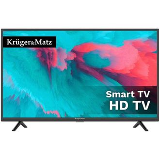 Krusell Kr&uuml;ger&matz Km0232-s6 - Televisor Led Lcd De 81,82 Cm (32 Pulgadas) (hd Smart Dvb-t2 / S2 H.265 60 Hz, Usb Media), A&ntilde;o Del Modelo 2023 [clase De Efici