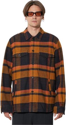 Norse Projects Julian Heavy Twill Overshirt - Heren - Casual Overhemden - Geel - M - Katoen - Overhemden