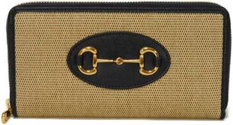 Gucci Beige Long Wallet (Bi-Fold) (Pre-Owned)