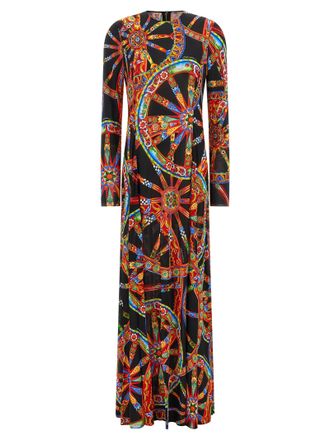 Dolce & Gabbana Multicolor Viscose Long Womens Dress