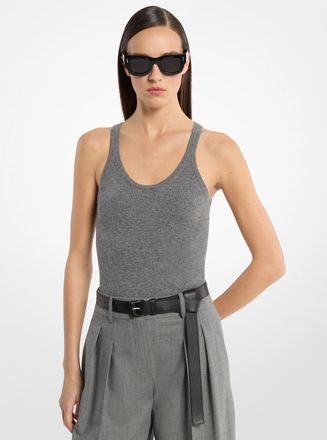 Michael Kors Cashmere Blend Tank Top