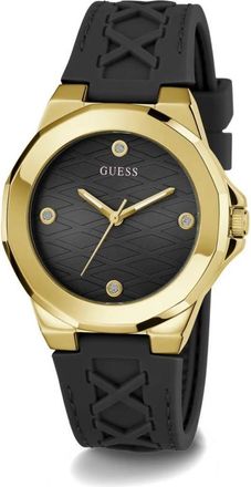 Guess Corset Horloge - Dames - Horloges - Zwart - ONE Size - Accessoires