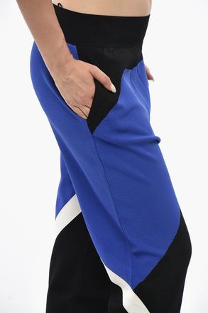 Stella McCartney Pantaloni Casual Color Block con Elastico in Vita Stella McCartney