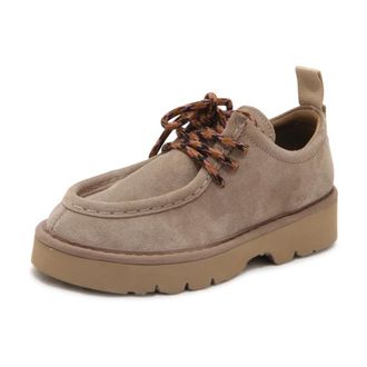 Panchic Laced Shoes, female, Beige, Size: 6 US P009 Lace-Up Shoe