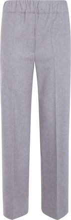 D.exterior D. EXTERIOR Pants Wide Leg Flannel Wide Leg Trousers
