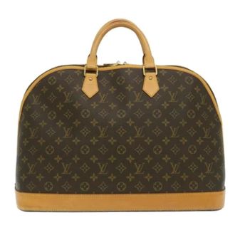 Louis Vuitton Pre-owned Handbags, female, Brown, Size: ONE SIZE Pre-owned Vintage Monogram Hand Bag