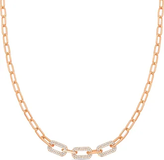 Luxenter Ketting met 18-karaats geelgouden afwerking - Nelith