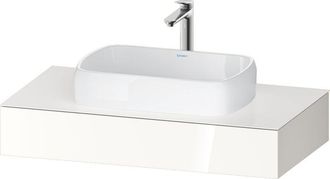 Duravit Consola Duravit Qatego, 1000x550x170mm, Con Recorte Central