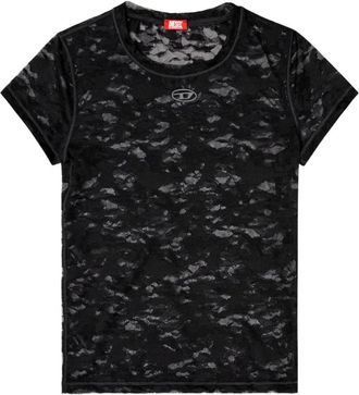 Diesel Mujer, Camisetas, Negro, Talla: S