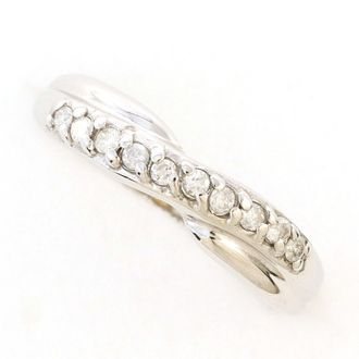 C&A White Gold White Gold (18K) Band Ring (Pre-Owned)