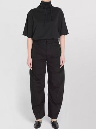 Christophe Lemaire t shirt and attached neck scarf top