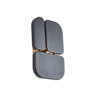 QAZQA Aplique dise&ntilde;o negra