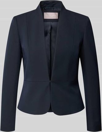 Christian Berg Slim Fit Blazer mit Hakenverschluss in Marine, Gr&ouml;&szlig;e 34