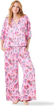 Printfresh Wildest Dreams Set in Pink Petal at Nordstrom, Size X-Small