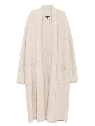 James Perse Mantel met sjaalkraag - Grijs