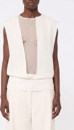 Sportmax Top Calle in viscosa floreale