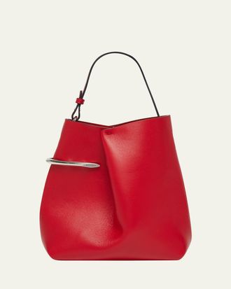 Givenchy Pinch Leather Bucket Bag