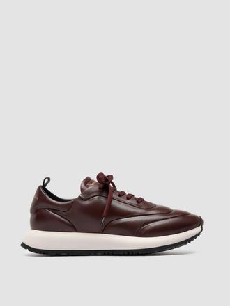 Officine Creative Solstice 101 Leather Running Sneakers in Red at Nordstrom, Size 40