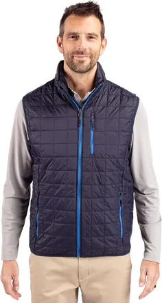 Cutter & Buck Rainier PrimaLoft Mens Eco Insulated Full Zip Puffer Vest