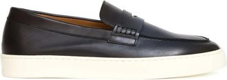 Doucal's Mocassins met Cassettezool - Heren - Loafers - Blauw - 42 1/2 EU - Leer - Schoenen