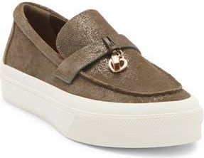 J/Slides Goliath Platform Loafer in Khaki Suede at Nordstrom Rack, Size 5.5