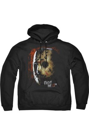 Gildan Friday the 13th Mask of Death Adult Pull Over Hoodie